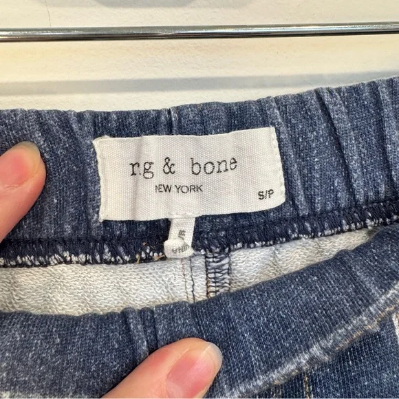 rag & bone Miramar Wide Leg Cotton Terry Pants Size S - Picture 4 of 15